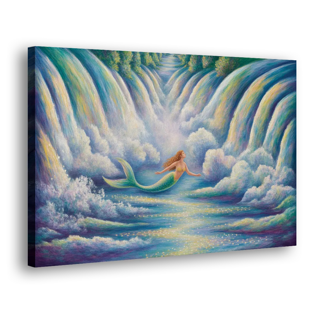 Maid of the Mist Journey - Canvas Print Art Sides