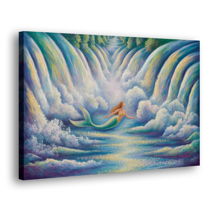 Maid of the Mist Journey - Canvas Print Art Sides