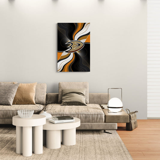 Anaheim Ducks Pride - Canvas Wall Art Living Room