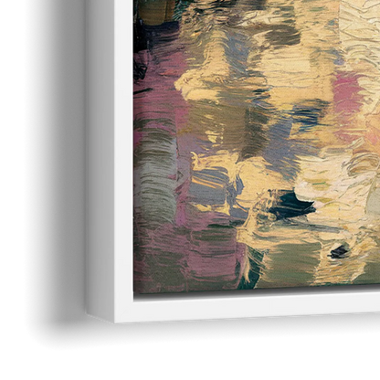 Denver Cherry Creek Charm - Close-Up White Frame Canvas
