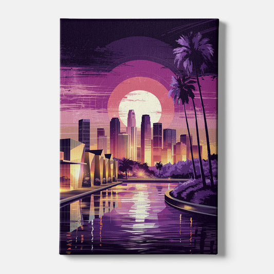 Los Angeles Art District - Canvas Wall Art