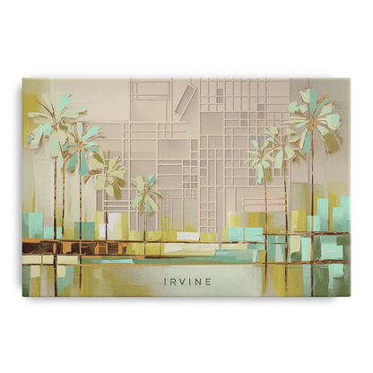Irvine Urban Landscape - Canvas Wall Art
