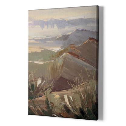 Mesa Mountain Views - Canvas Print Art Sides