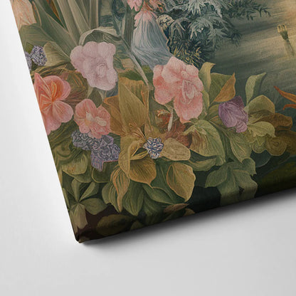 Fayetteville Botanical Gardens Canvas Close Up