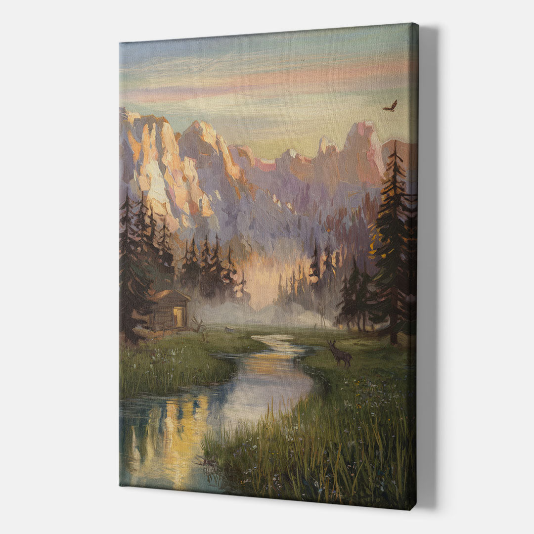 Boise Scenic Outdoors - Canvas Wall Art Indoor