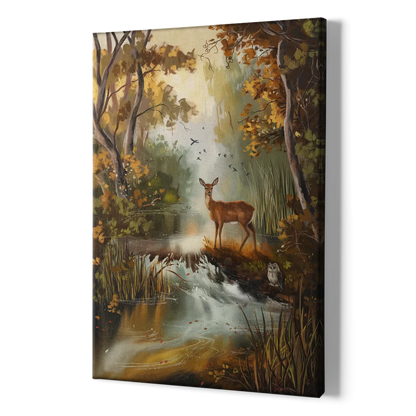 Ashland Wildlife Sanctuary - Canvas Print Art Sides