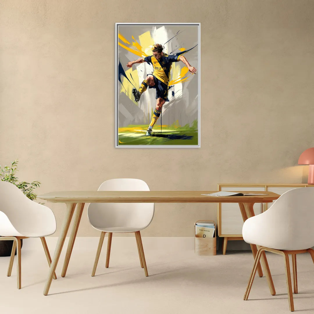 Nashville FC Soccer Spirit - Living Room White Frame Canvas