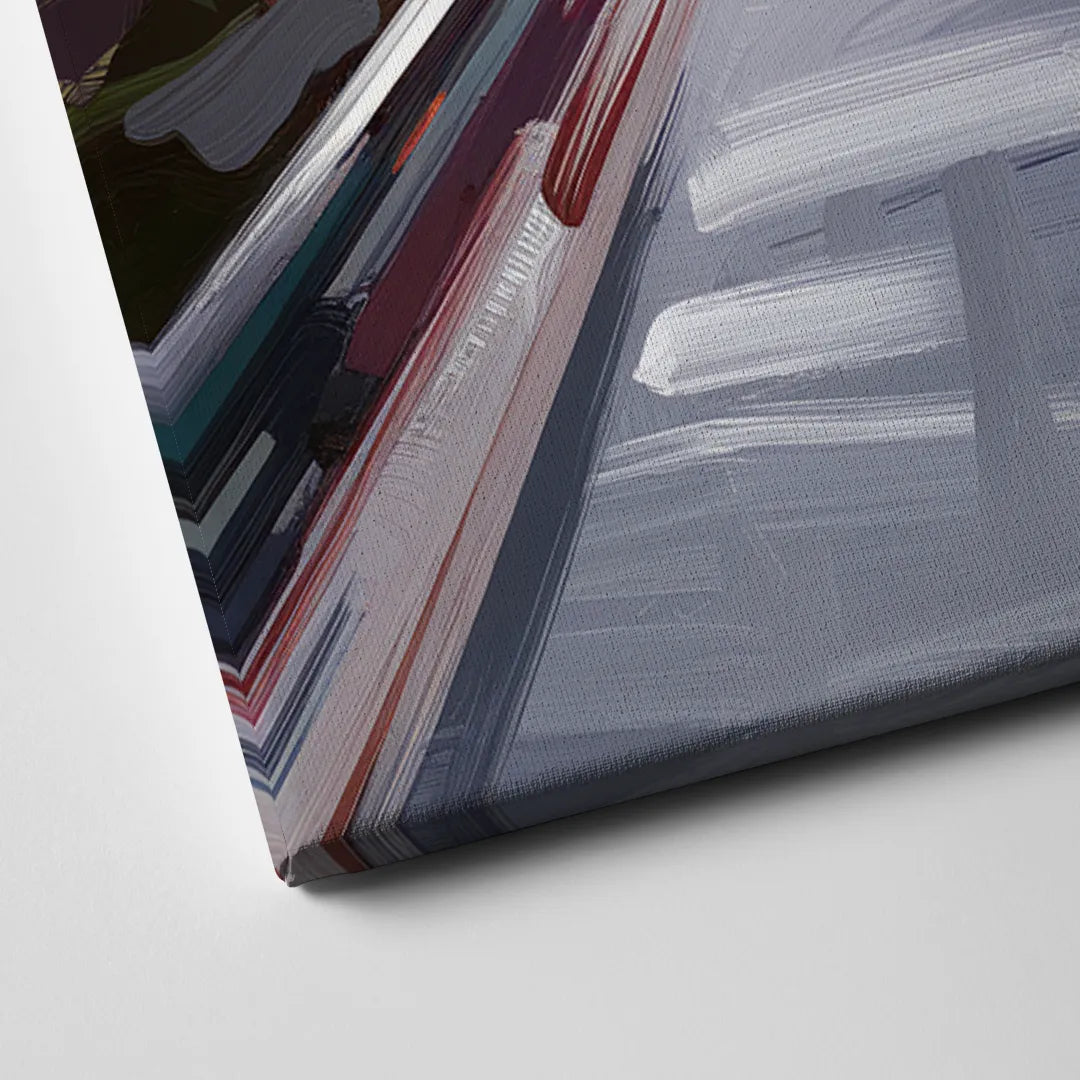 Atlanta Beltline Artwork Canvas Close Up
