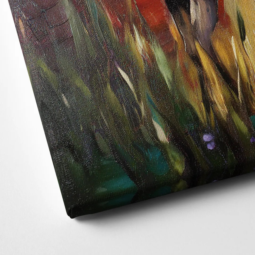 Anchorage Moose In The Wild Canvas Close Up
