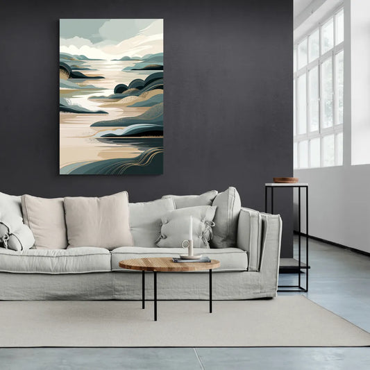 Joseph Scenic Horizon - Canvas Wall Art Living Room