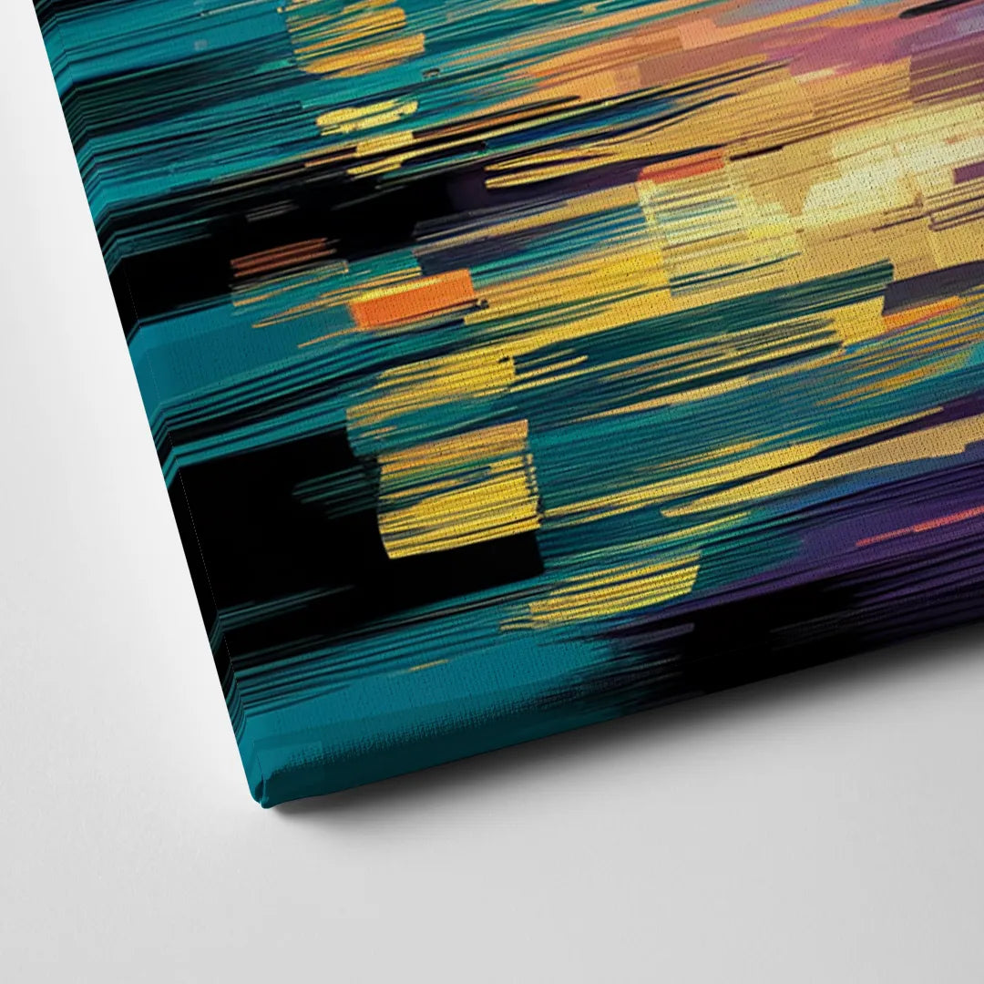 New Orleans Cityscape Reflections Canvas Close Up