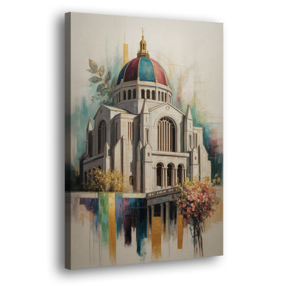 Saint Josephs Oratory - Canvas Print Art Sides