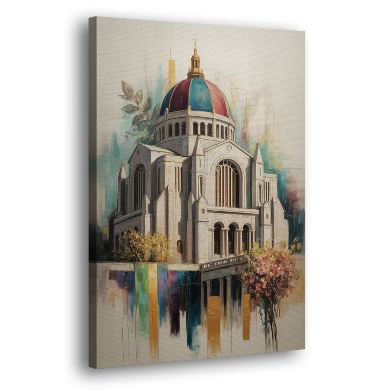 Saint Josephs Oratory - Canvas Print Art Sides