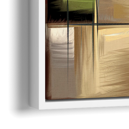 Knoxville College Spirit - Close-Up White Frame Canvas