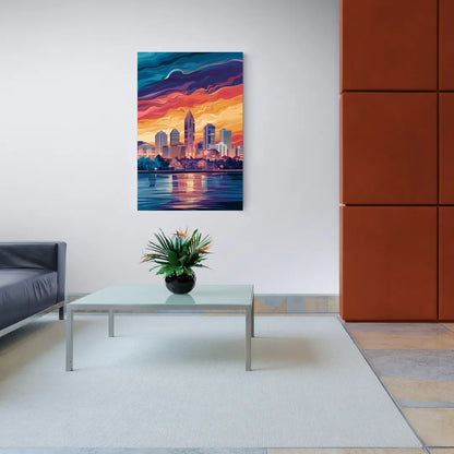 Atlanta Street Photography - Canvas Wall Art Living Room
