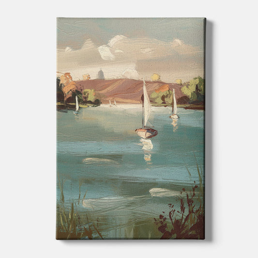 Madison Lake Mendota Serenity - Canvas Wall Art