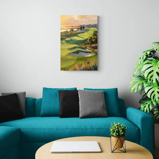 Hilton Head Island Golf Course Serenity - Canvas Wall Art Living Room
