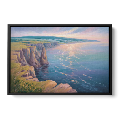 Cape Breton Highlands - Black Frame Canvas