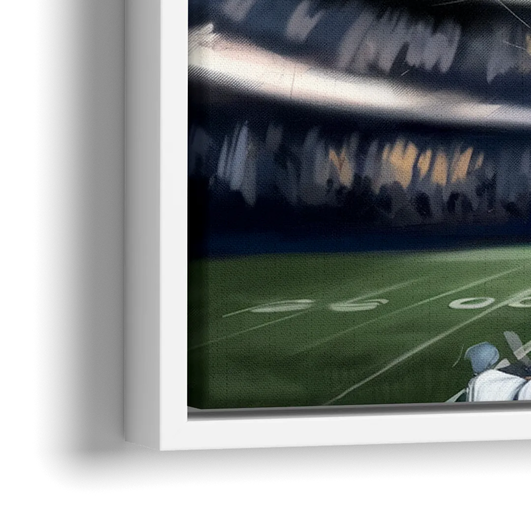 Plano Dallas Cowboys Spirit - Close-Up White Frame Canvas