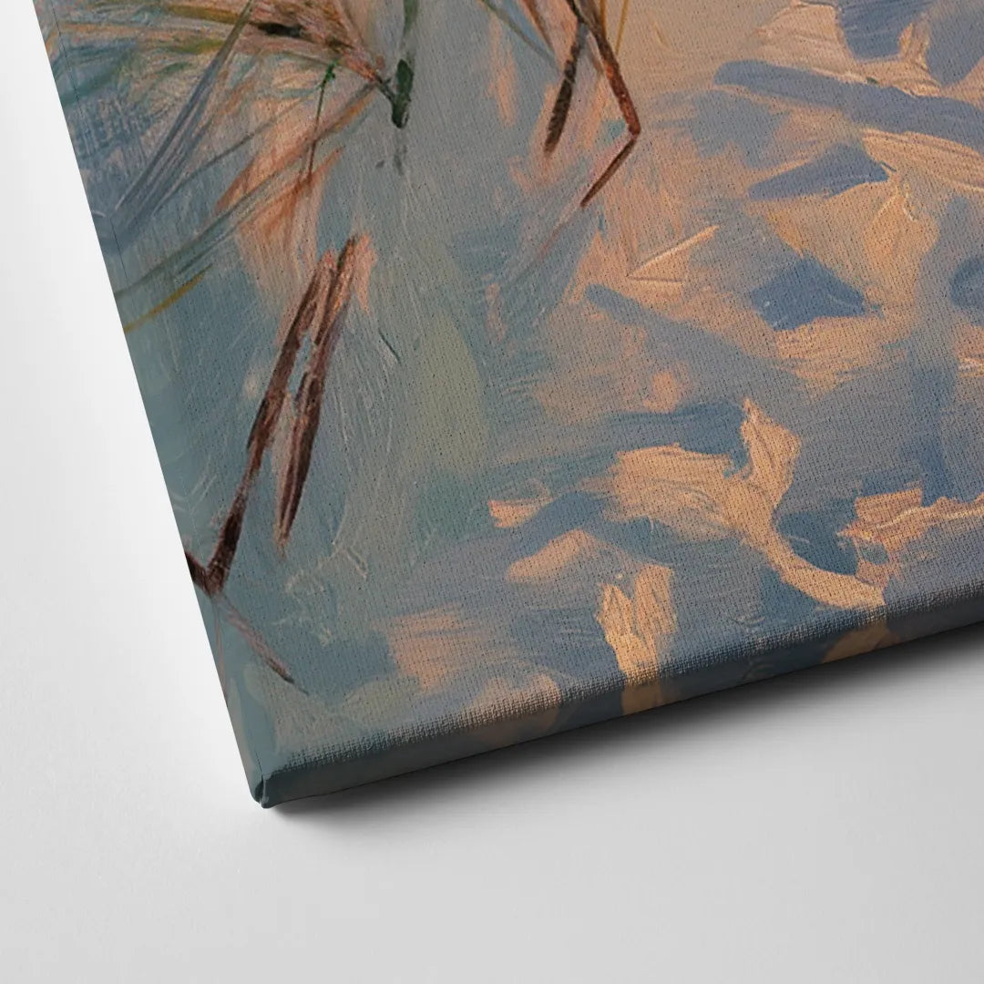 La Jolla Beachfront Serenity Canvas Close Up
