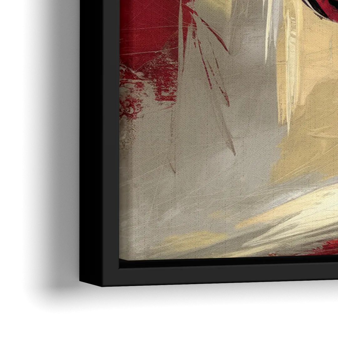 Fayetteville Razorbacks Pride - Close-Up Black Frame Canvas