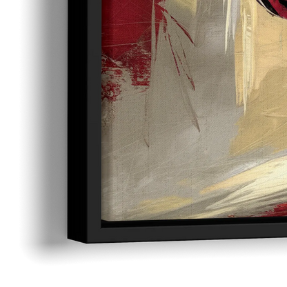 Fayetteville Razorbacks Pride - Close-Up Black Frame Canvas