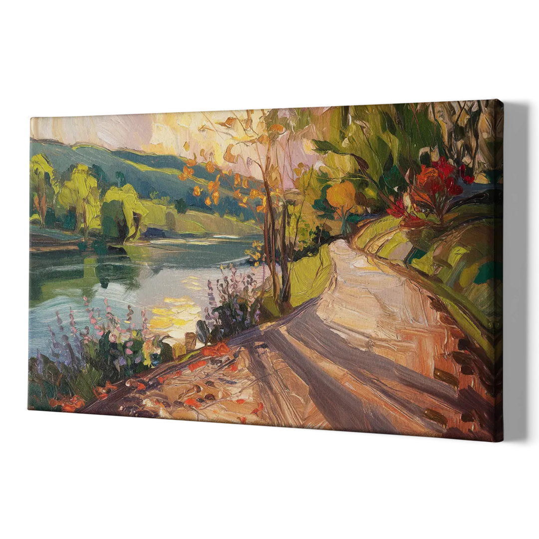 Riverside Nature Trails - Canvas Print Art Sides