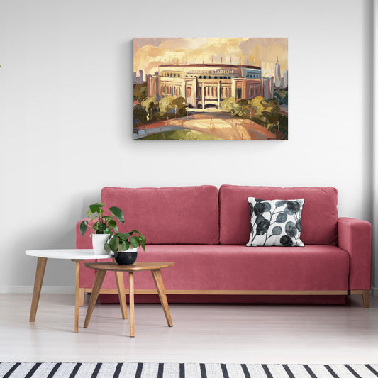 New York City Yankee Stadium - Canvas Wall Art Living Room