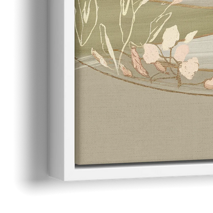 Glendale Rustic Elegance - Close-Up White Frame Canvas