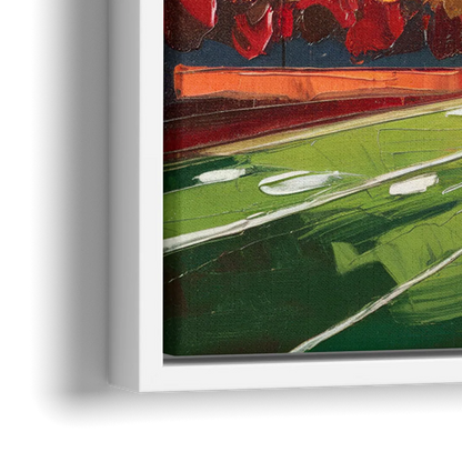 Lubbock Classic Red Raiders - Close-Up White Frame Canvas