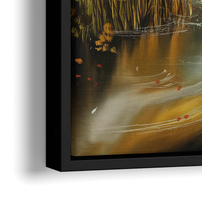 Ashland Wildlife Sanctuary - Close-Up Black Frame Canvas