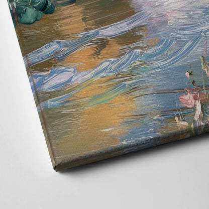 Riverside Artistic Riverfront Canvas Close Up