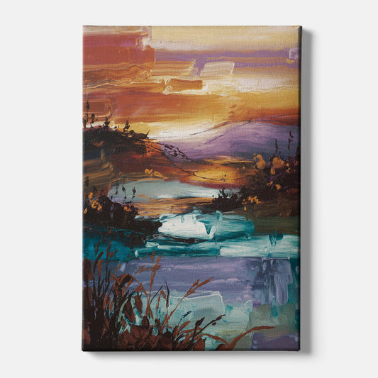 Ashland Evening Glow - Canvas Wall Art