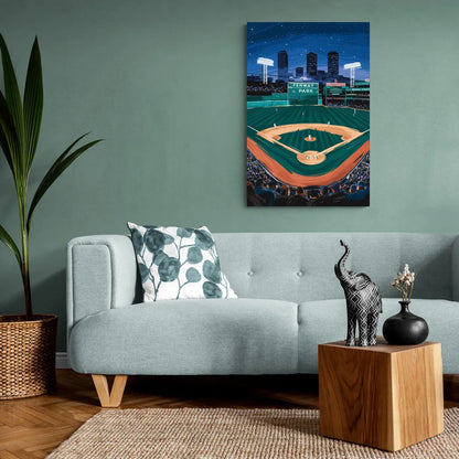 Boston Red Sox Photography - Canvas Wall Art Living Room