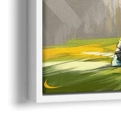 Nashville FC Soccer Spirit - Close-Up White Frame Canvas
