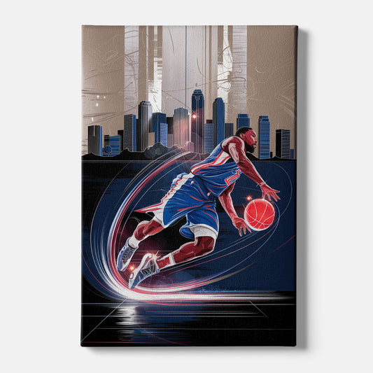 Los Angeles Clippers Basketball - Canvas Wall Art