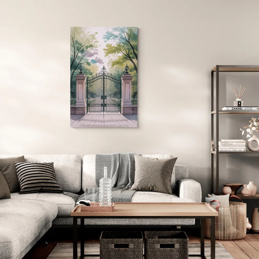Trinity Bellwoods Park - Canvas Wall Art Living Room