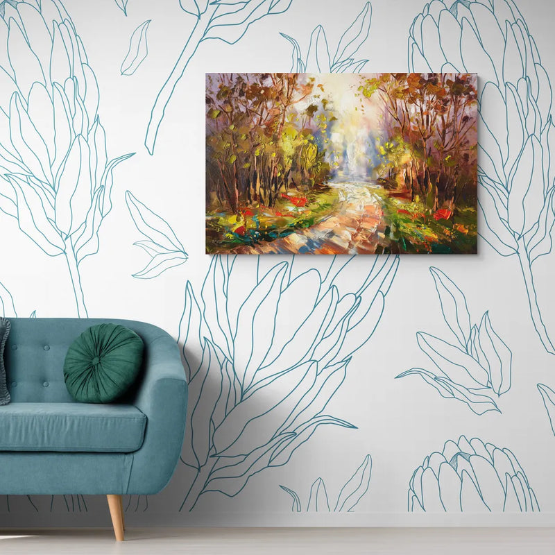 Fayetteville Nature Escape - Canvas Wall Art Living Room
