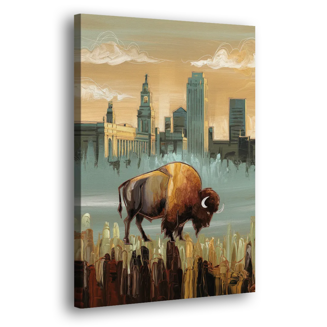 Buffalo All America City - Canvas Print Art Sides