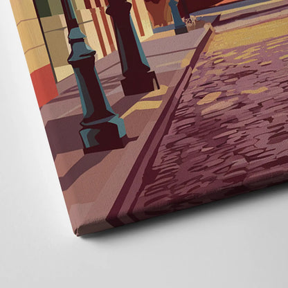 Richmond Historic District Canvas Close Up