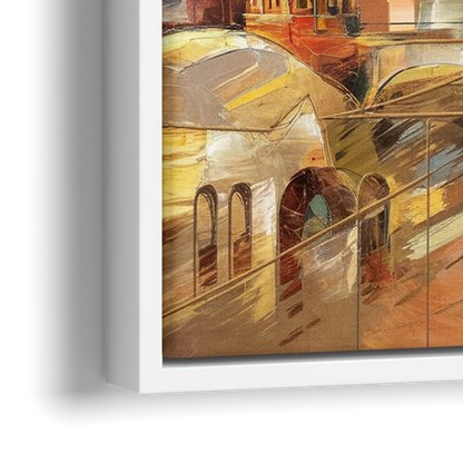 San Jose Historic Landmarks - Close-Up White Frame Canvas