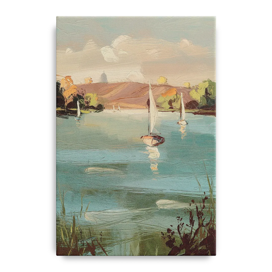 Madison Lake Mendota Serenity - Canvas Wall Art
