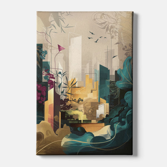 Anaheim Urban Charm - Canvas Wall Art