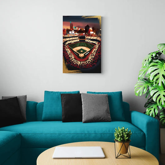 El Paso Chihuahuas Baseball - Canvas Wall Art Living Room