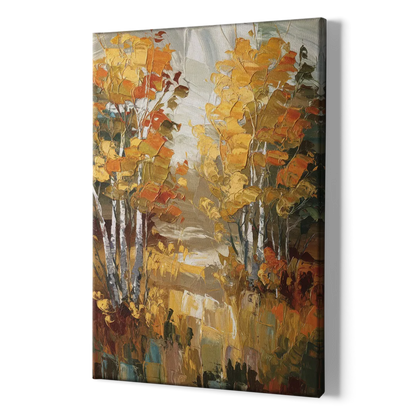 Vail Aspen Forest - Canvas Print Art Sides