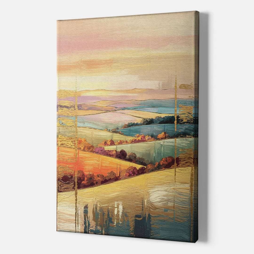 Burlington Scenic Horizons - Canvas Wall Art Indoor