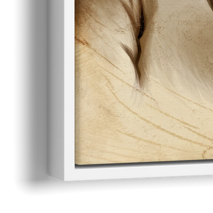 Franklin Patriotic Spirit - Close-Up White Frame Canvas