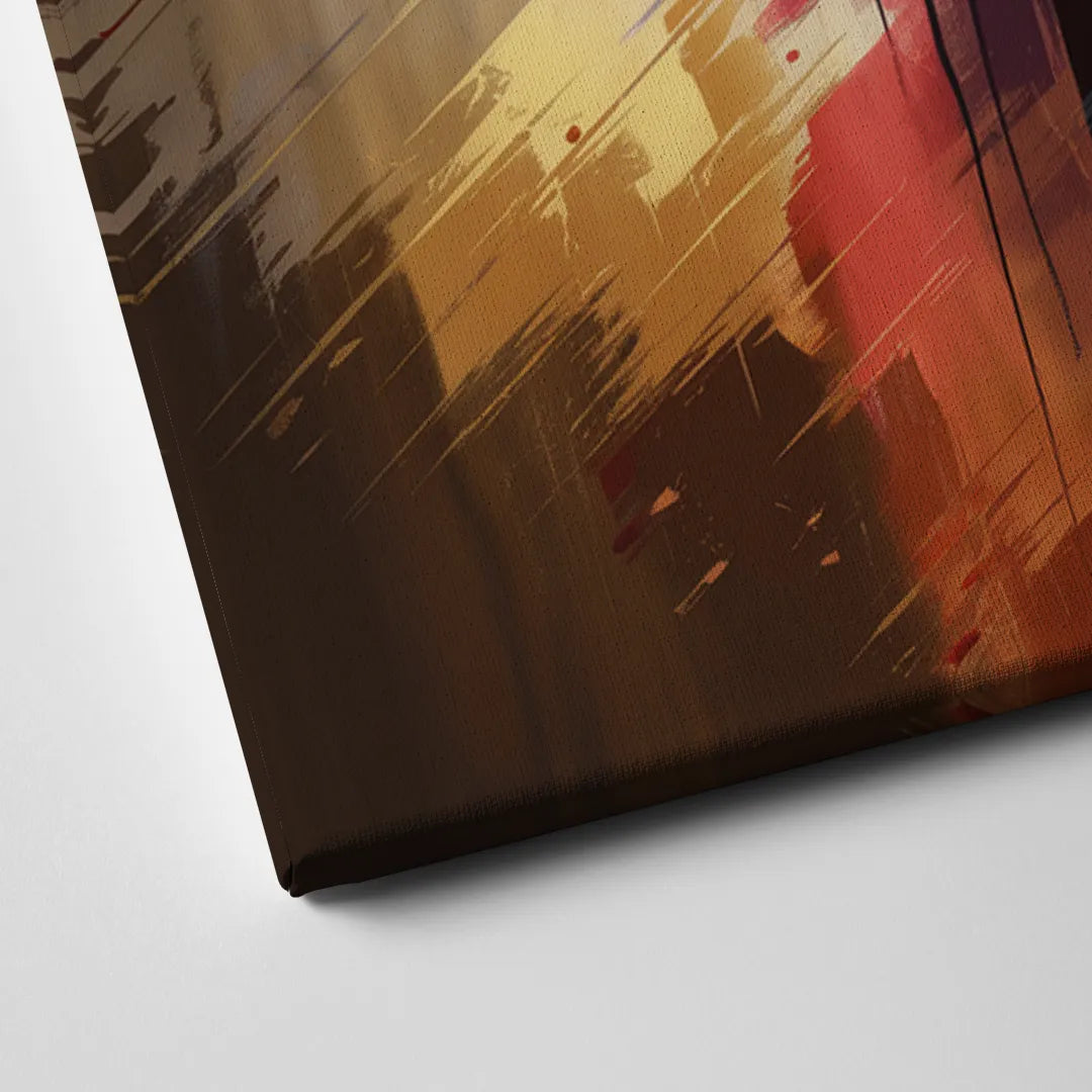 Cleveland Sports Team Spirit Canvas Close Up