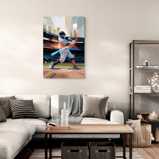 Irvine Baseball Dreams - Canvas Wall Art Living Room