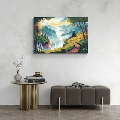 Henderson Scenic Trails - Canvas Wall Art Living Room